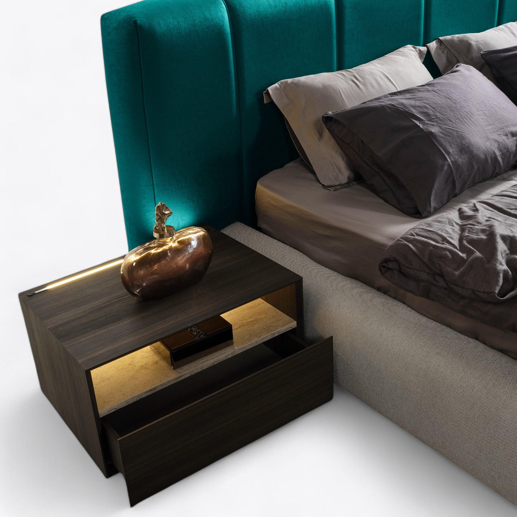 Aqua Luxus Bett